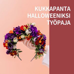 Kukkapanta Halloweeniksi Työpaja